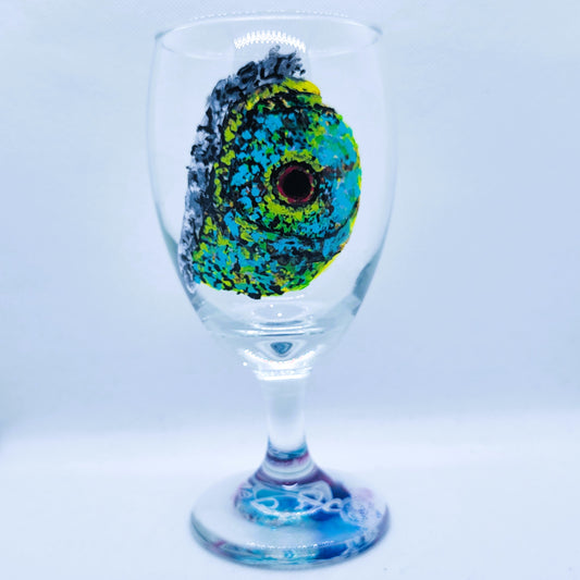 Chameleon Eye 16oz Goblet Glass