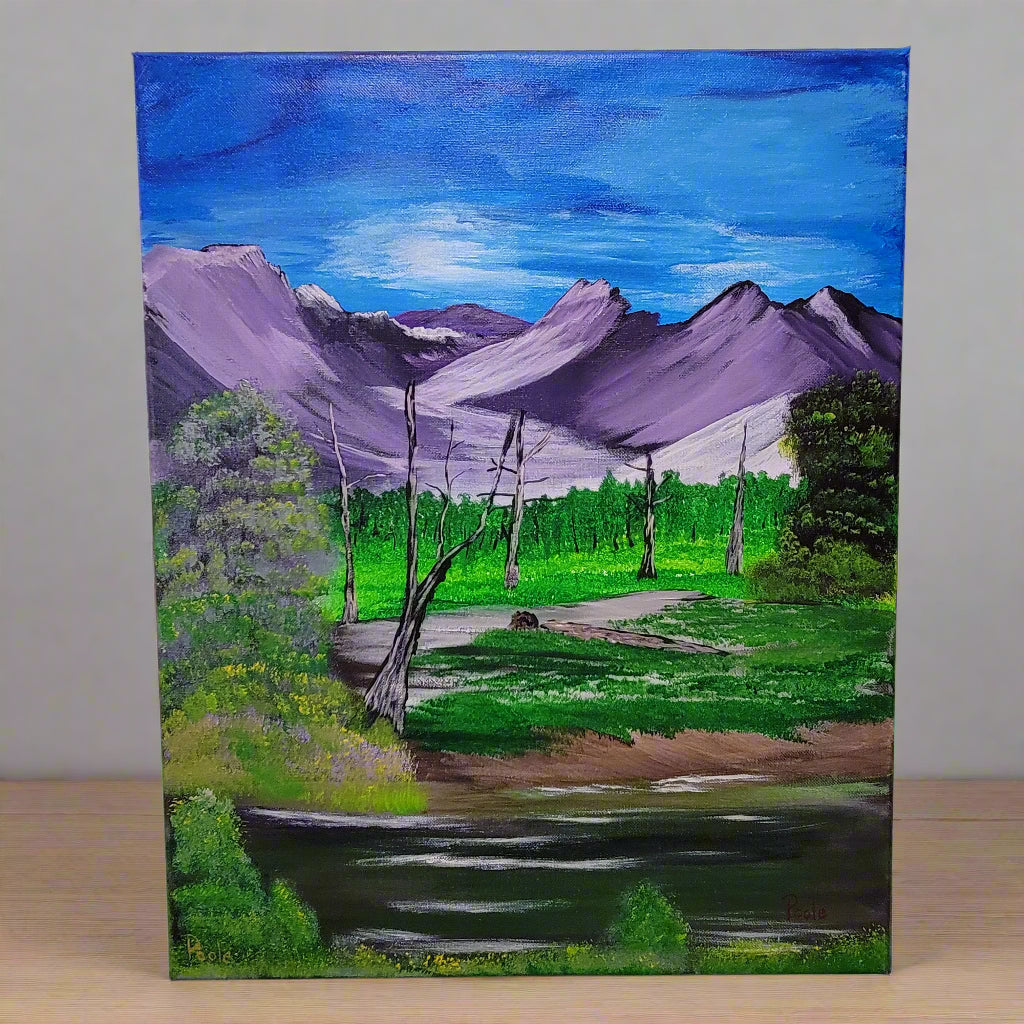 Purple Mountain Majesty by Ronnie Poole