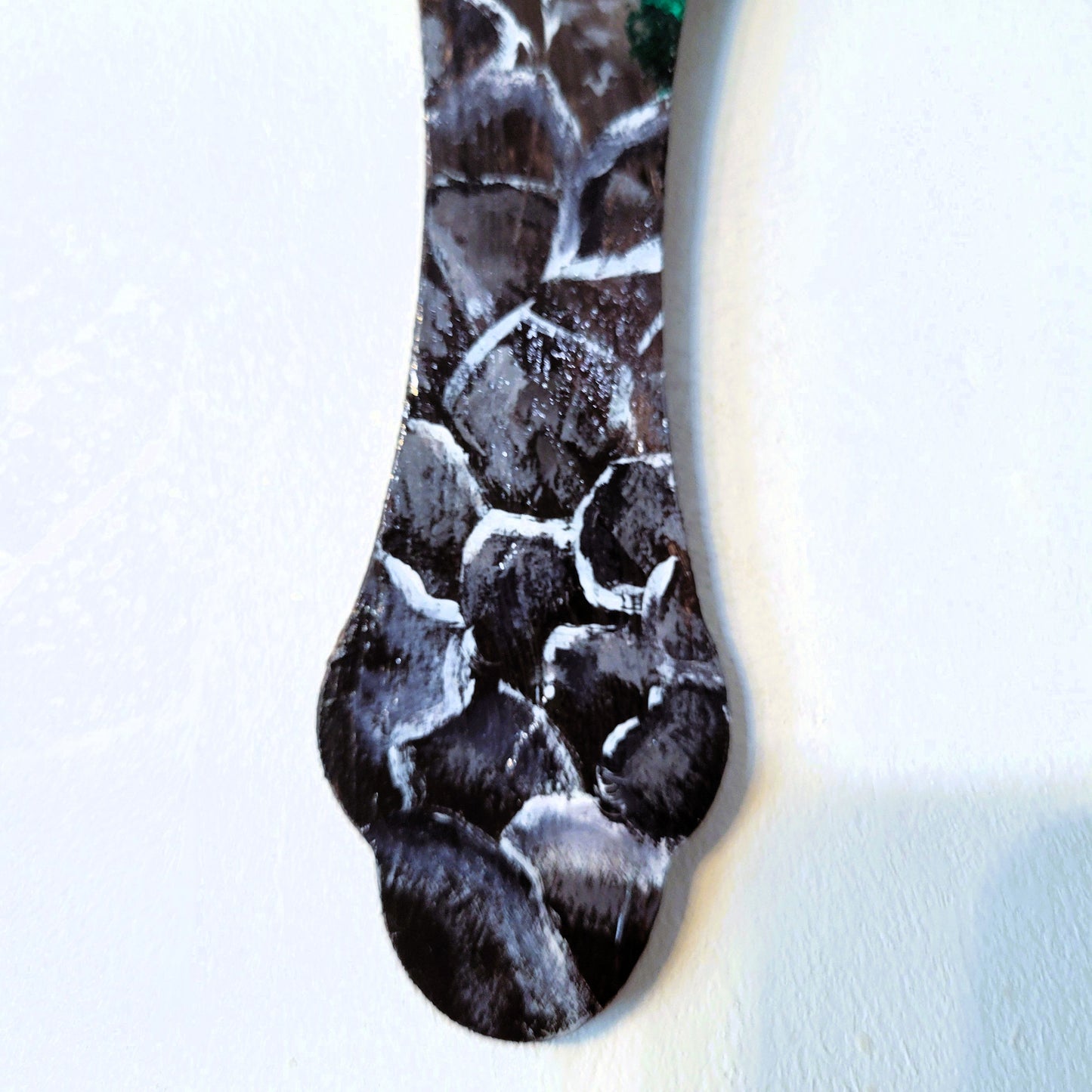 Stones to a Garden Wood Cross