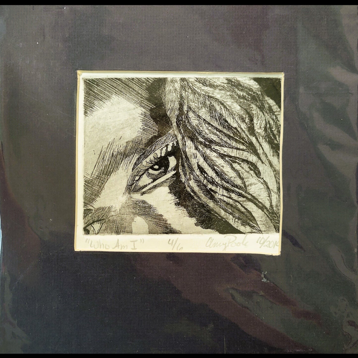 "Who Am I" Etching Print Limited Edition