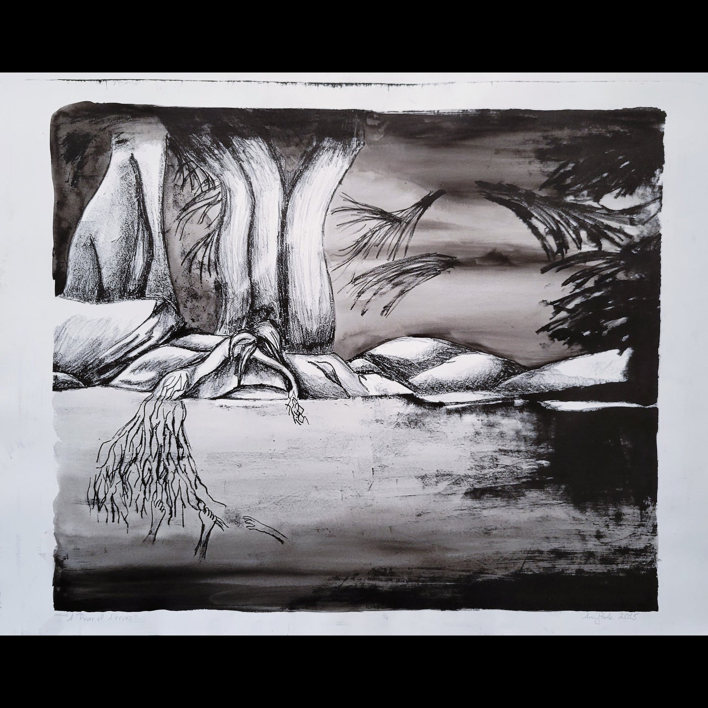 River of Nerves Lithograph Limited Edition Amy Bridges