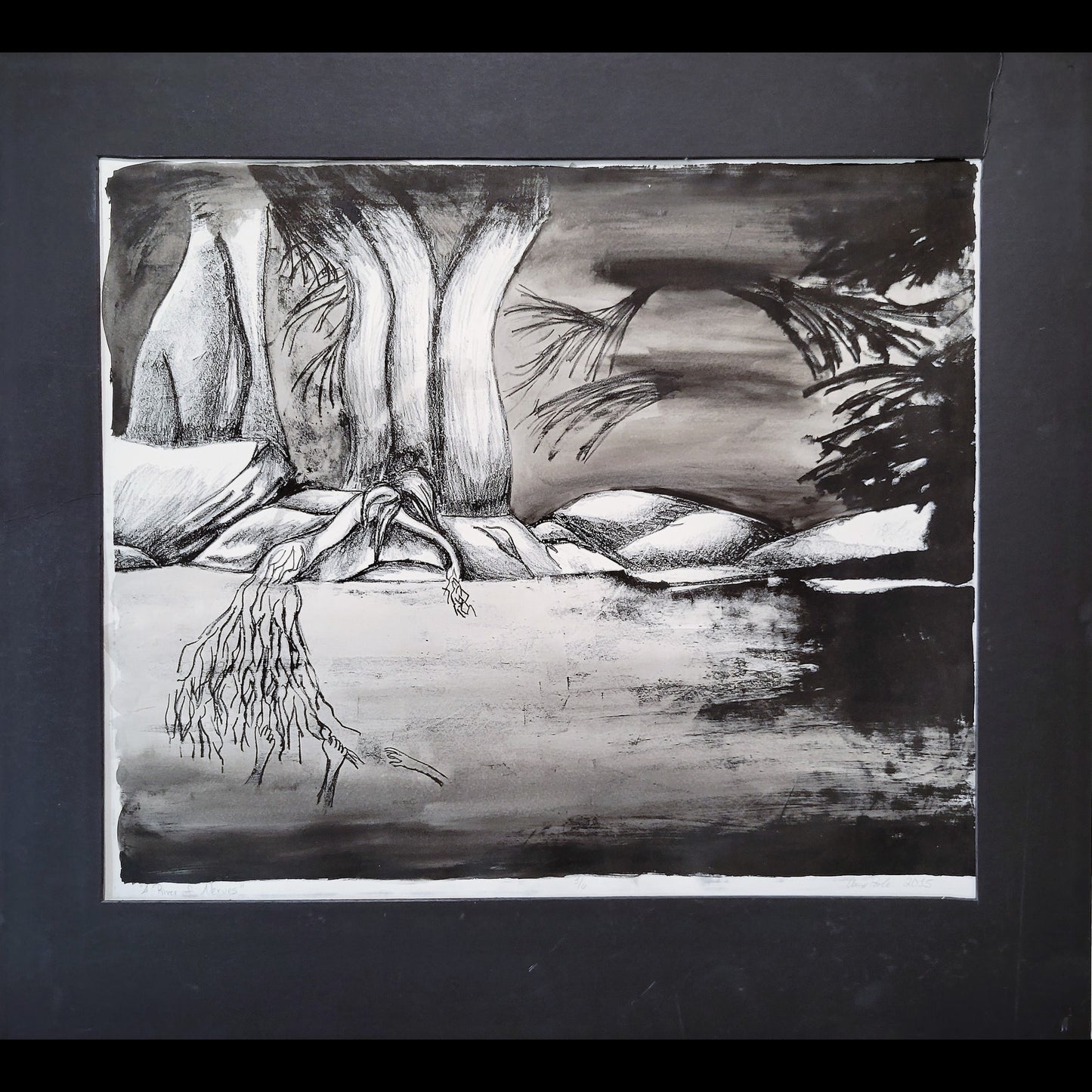 River of Nerves Lithograph Limited Edition Amy Bridges