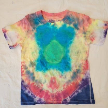 Toddler Pastel Colors Tie Dye T-shirt 2T-3T