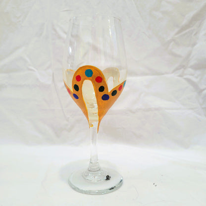 Gold 11oz Wine Glass