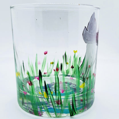 Little Ghost in Flower Field 11oz Glass