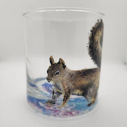 Squirrel Short Glass