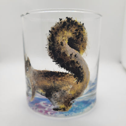 Squirrel Short Glass