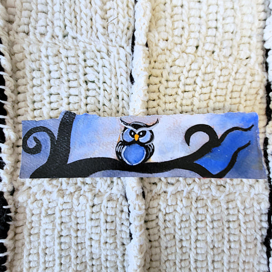 Blue Owl Bookmark