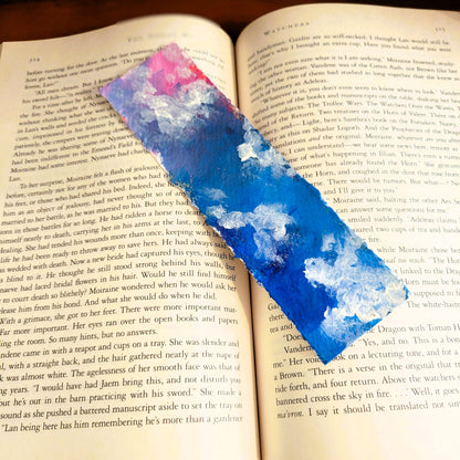 Pink and Blue Clouds Bookmark