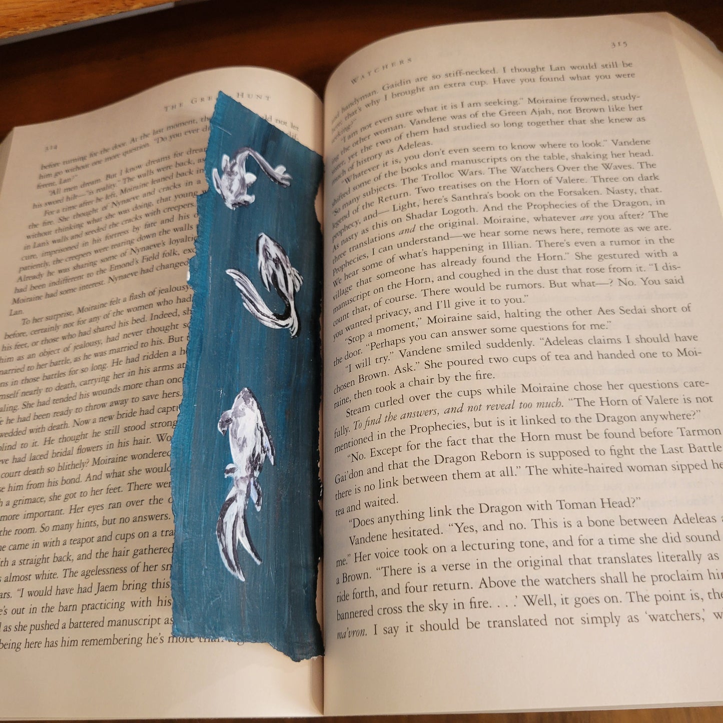 Koi Fish Bookmark