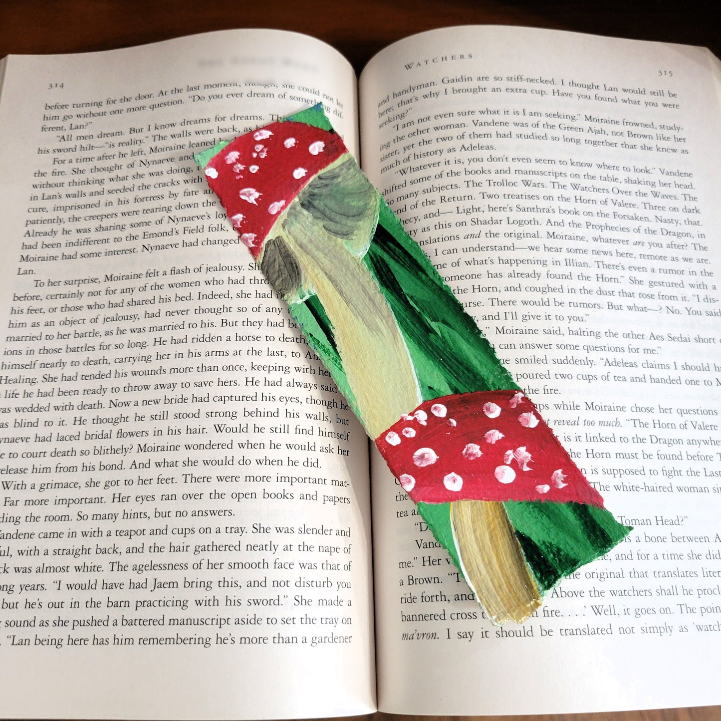 Mushroom Bookmark