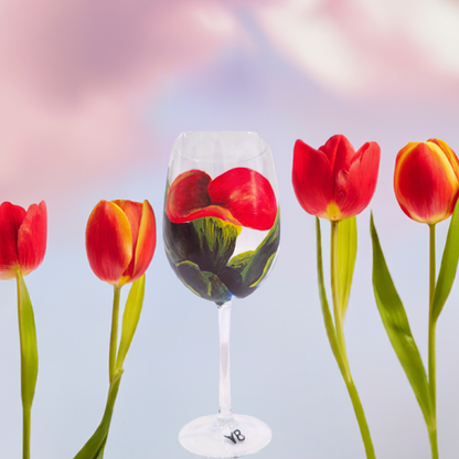 Tulip Wine Glass