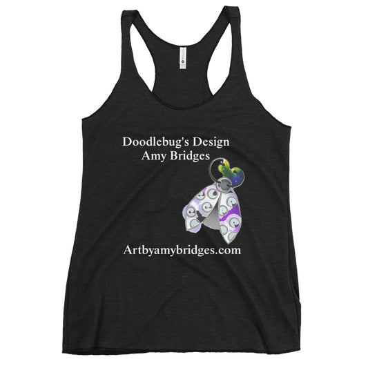 Doodlebug's Design by Amy Bridges Women's Racerback Tank