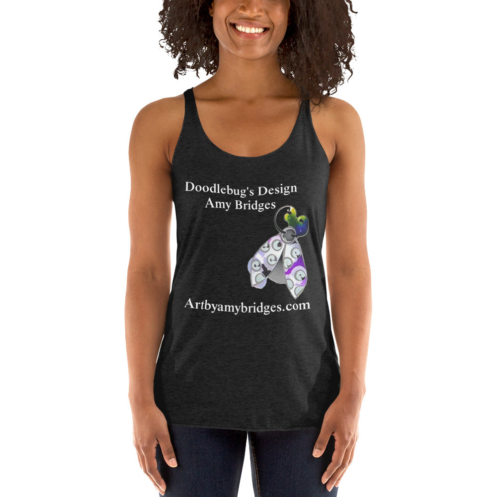 Doodlebug's Design by Amy Bridges Women's Racerback Tank