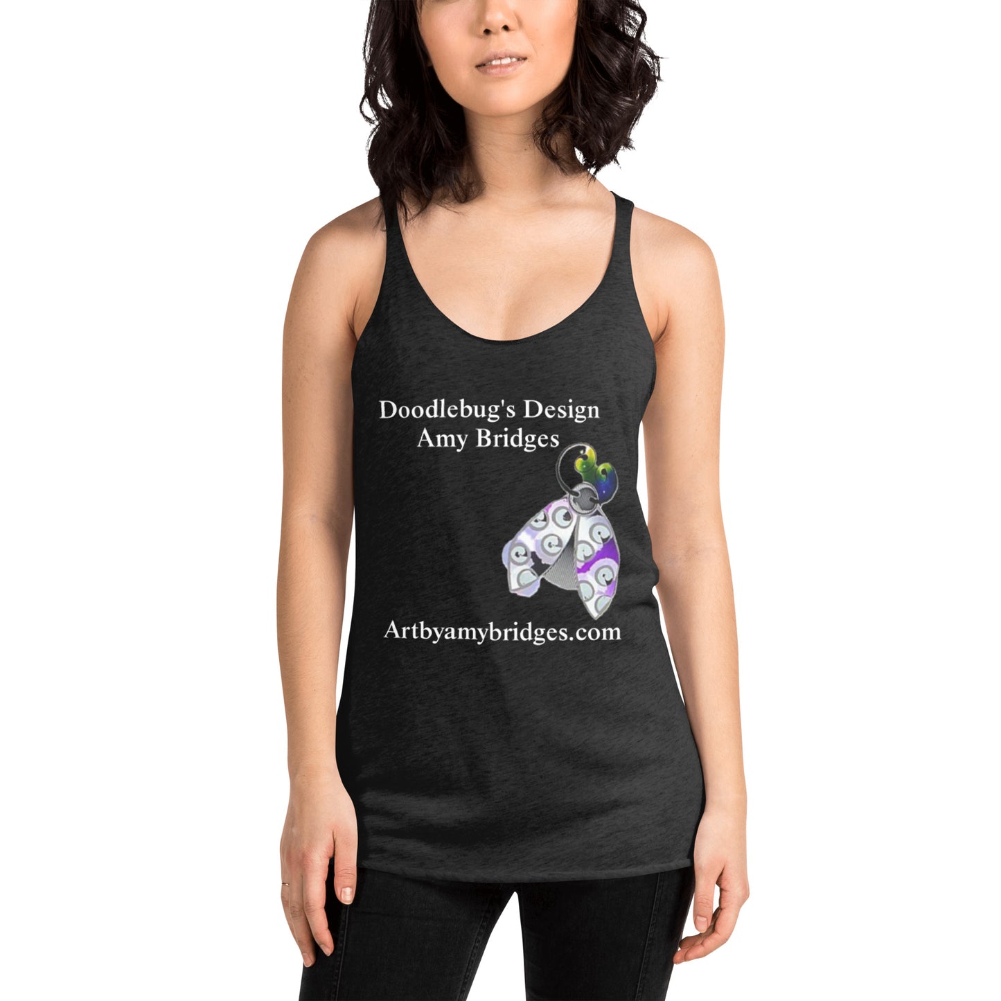 Doodlebug's Design by Amy Bridges Women's Racerback Tank