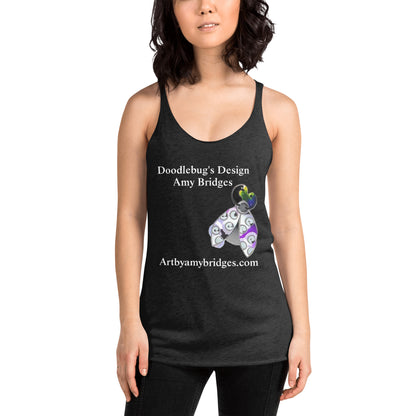 Doodlebug's Design by Amy Bridges Women's Racerback Tank