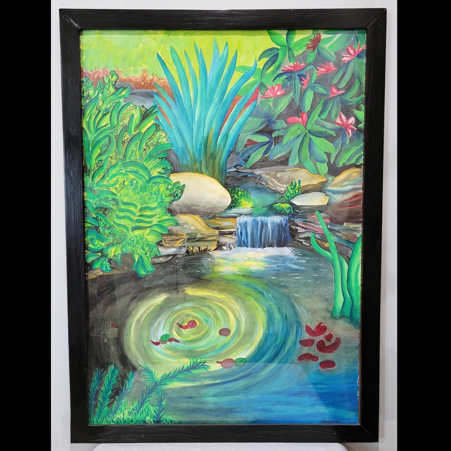 "Hidden Oasis" Original Painting Amy Bridges